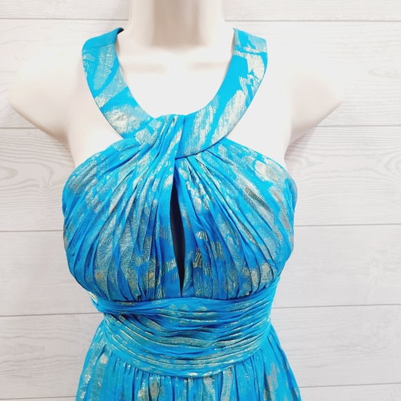 Aidan Mattox Silk Cocktail Dress - Picture 2 of 10